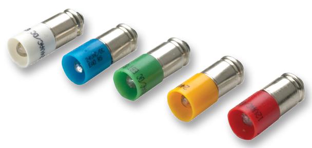 10-2J12.1062 LAMP, LED REPLACE., RED, T-1 3/4 EAO