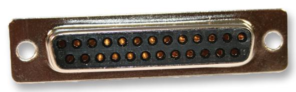 171-050-203L001 D SUB, RECEPTACLE, SOLDER, STR, 50WAY NORCOMP