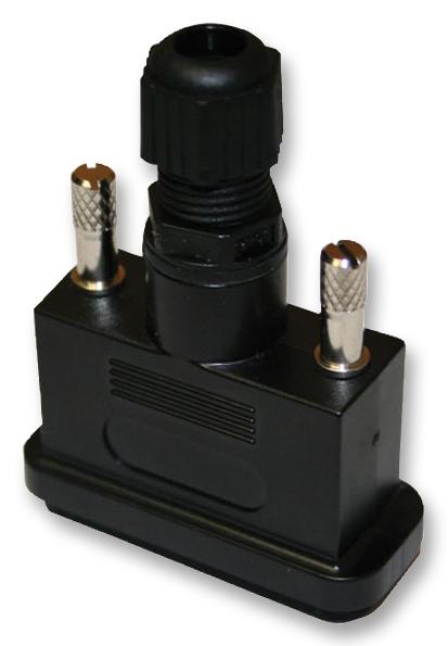 967-025-010R011 HOOD, D SUB, IP67, PLASTIC, 25WAY NORCOMP