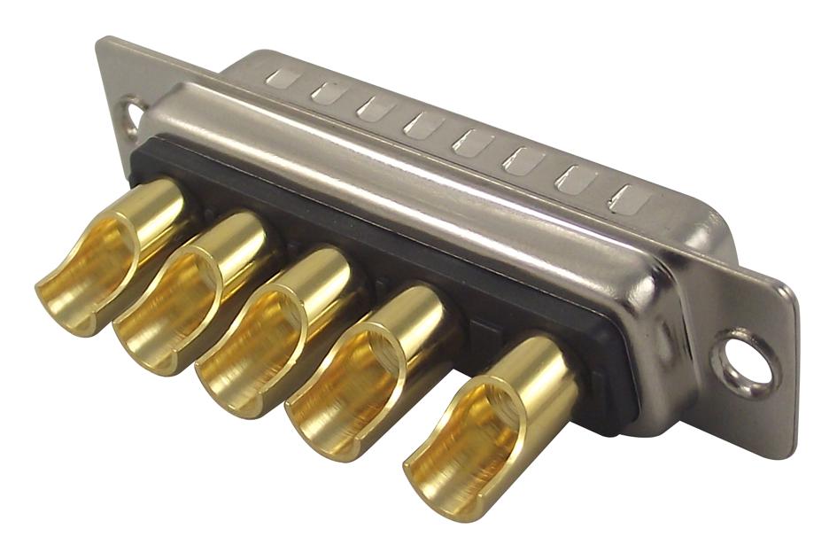 680S5W5103L401 D SUB, COMBO, PLUG, 40AMP, 5WAY NORCOMP