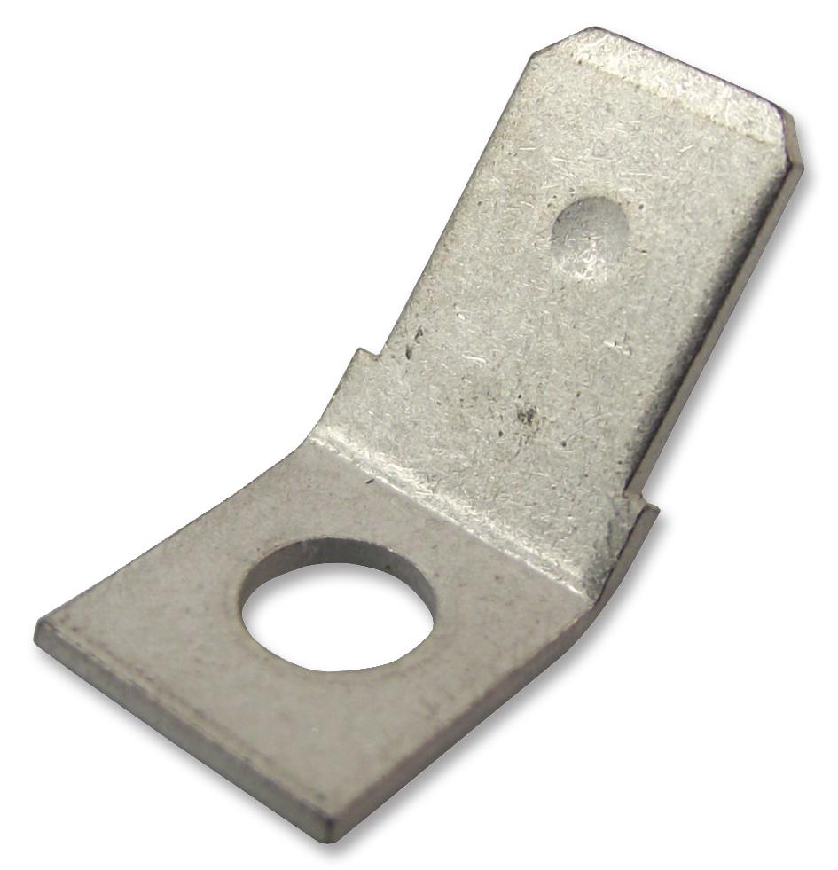 42822-4 TERMINAL, STUD MOUNT, TAB, 6.35 X 0.81MM AMP - TE CONNECTIVITY