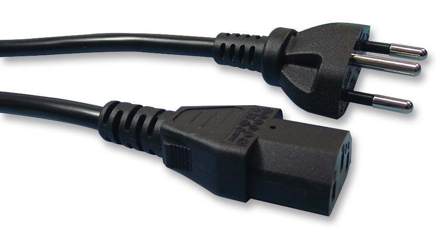 X-525583A-SEV POWER CORD,SWISS TYPE 12 TO IEC C13,2.5M VOLEX