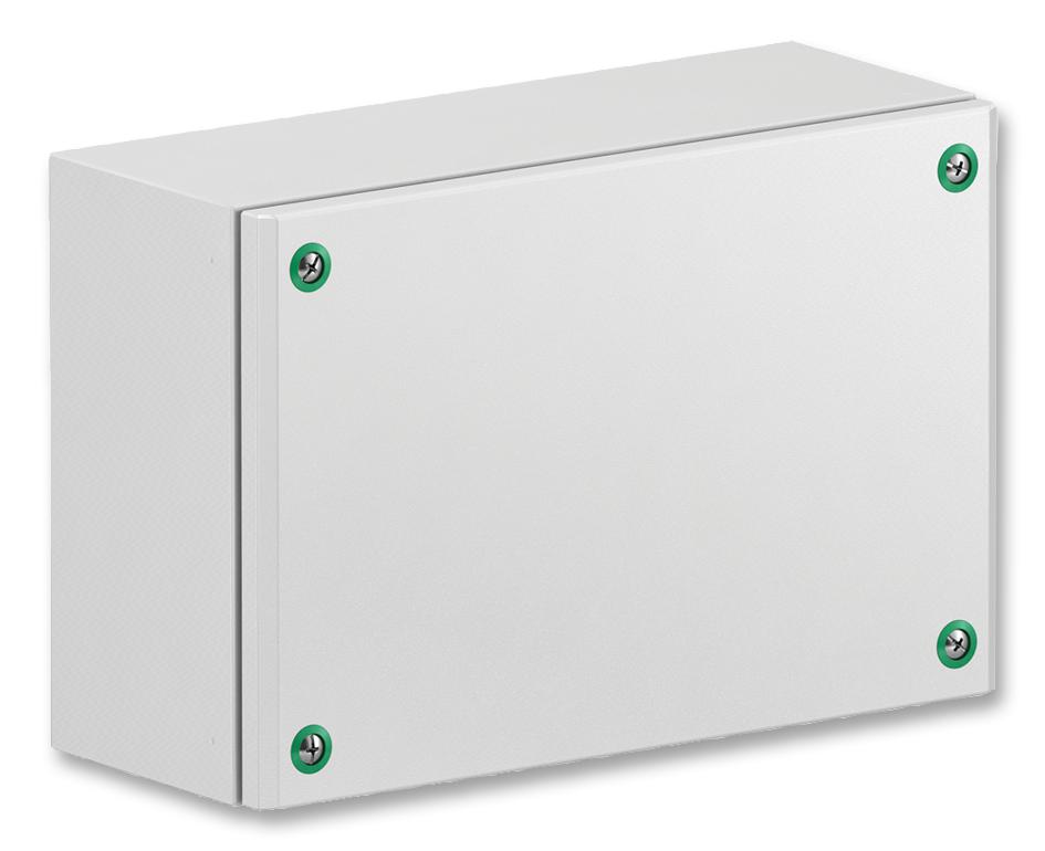 NSYSBM404012 ENCLOSURE, STEEL, GREY, 400X400X120MM SCHNEIDER ELECTRIC