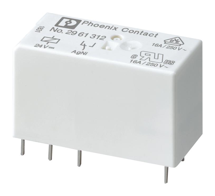 2961312 RELAY, SPDT, 250VAC, 16A PHOENIX CONTACT