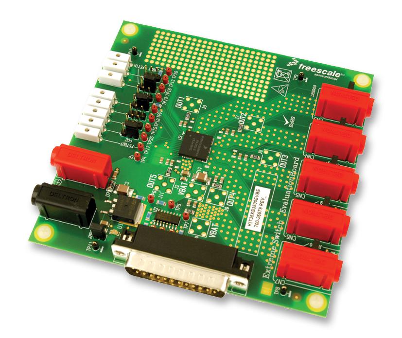 KIT35XS3500EVBE EVALUATION BOARD, HIGH SIDE SWITCH NXP