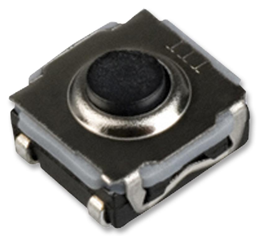 KSEK43J LFS TACTILE SWITCH, SPST, 0.05A, 32VDC, SMD C&K COMPONENTS