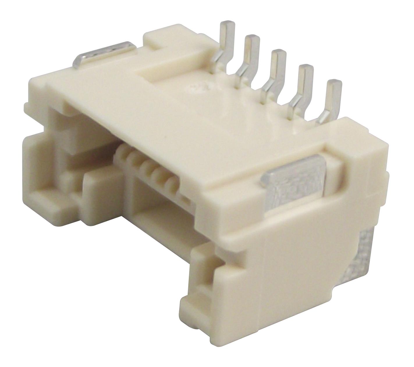 BM05B-ZESS-TBT (LF)(SN) HEADER, ZE, TOP, SMT, 1.5MM, 5WAY JST (JAPAN SOLDERLESS TERMINALS)