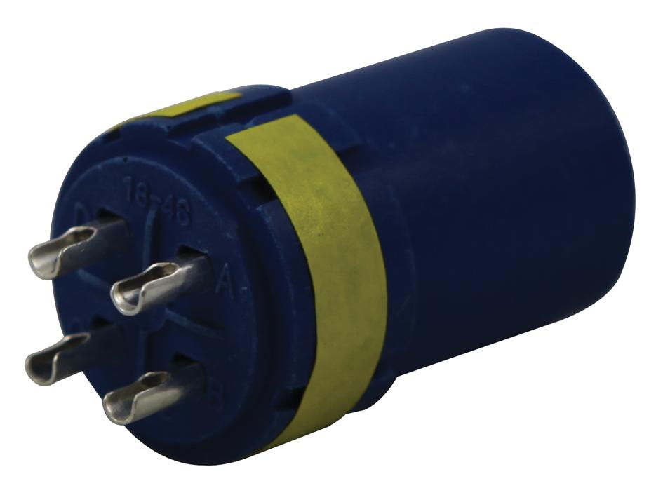 97-18-4S CIRCULAR INSERT, SOCKET, 4 WAY AMPHENOL INDUSTRIAL