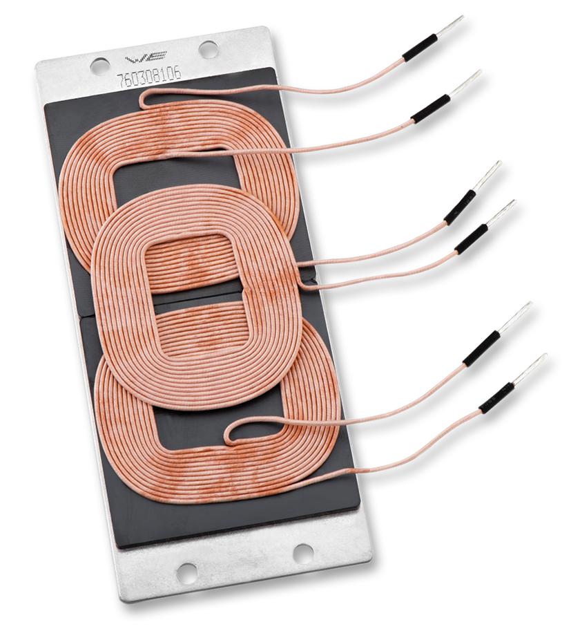 760308106 WIRELESS CHARGING COIL, 12.5UH, 10A WURTH ELEKTRONIK