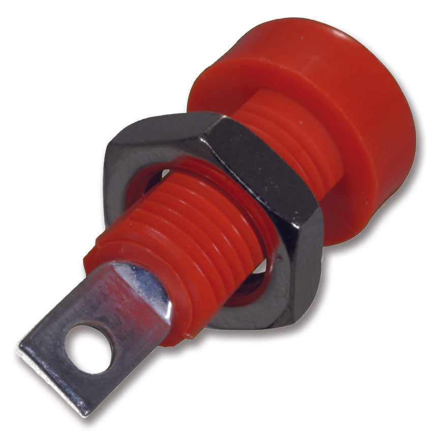 108-0906-001 BANANA JACK, 15A, SOLDER, ORANGE JOHNSON - CINCH CONNECTIVITY