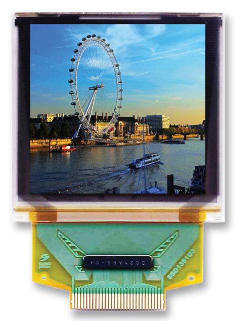 MCOT128128AZ-RGBM OLED, 128X128, PASSIVE, RGB, MULTI I/F MIDAS