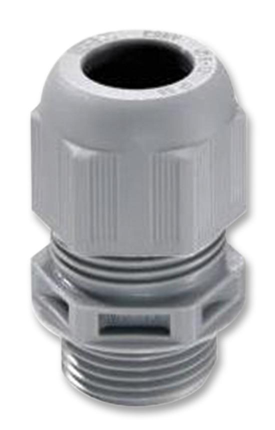 10066415 CABLE GLAND, PA, 16MM - 28MM, GREY, PK5 WISKA