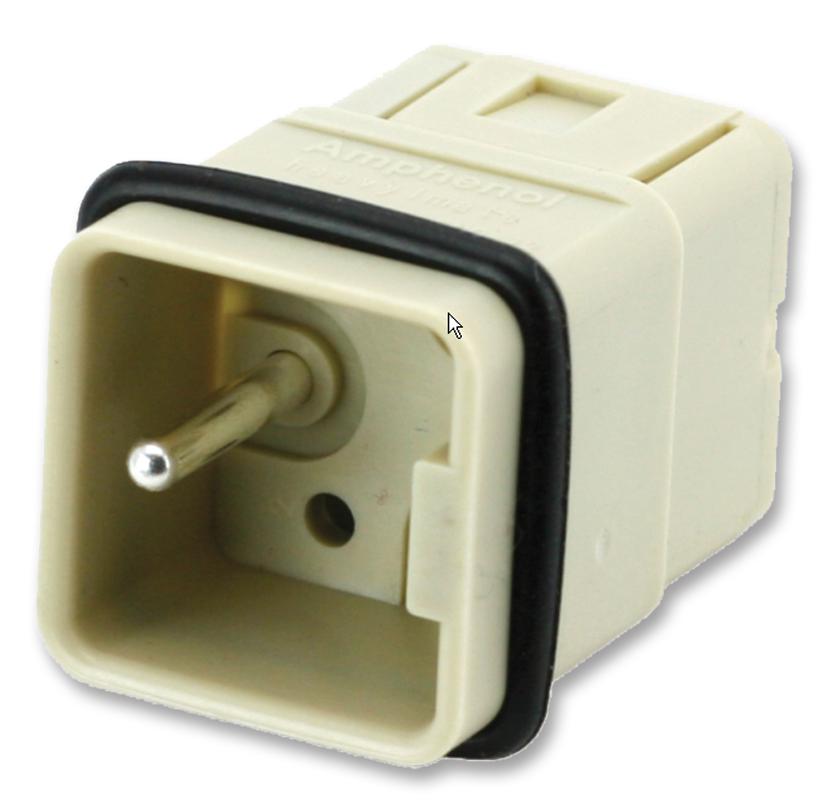 C146 10A005 500 12 INSERT, PLUG, 5+PE WAY, CRIMP AMPHENOL SINE/TUCHEL