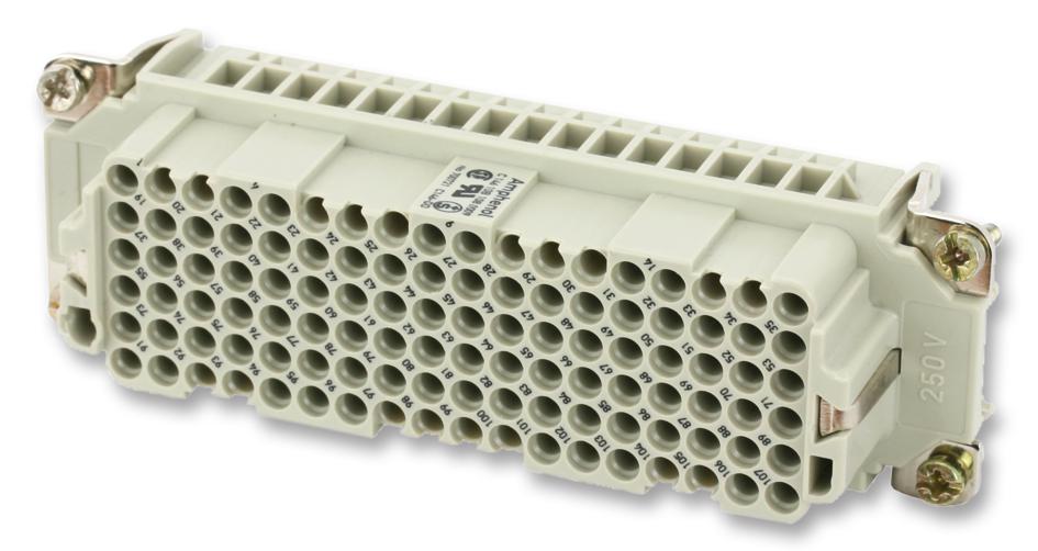 C146 10B108 000 9 INSERT, RECEPTACLE, 108+PE WAY, CRIMP AMPHENOL SINE/TUCHEL