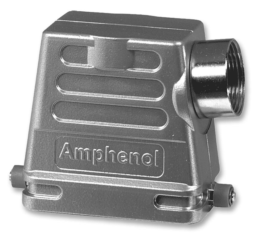 C146 21R010 506 8 HOOD, SIDE ENTRY, HIGH, SIZE E10, M32 AMPHENOL SINE/TUCHEL