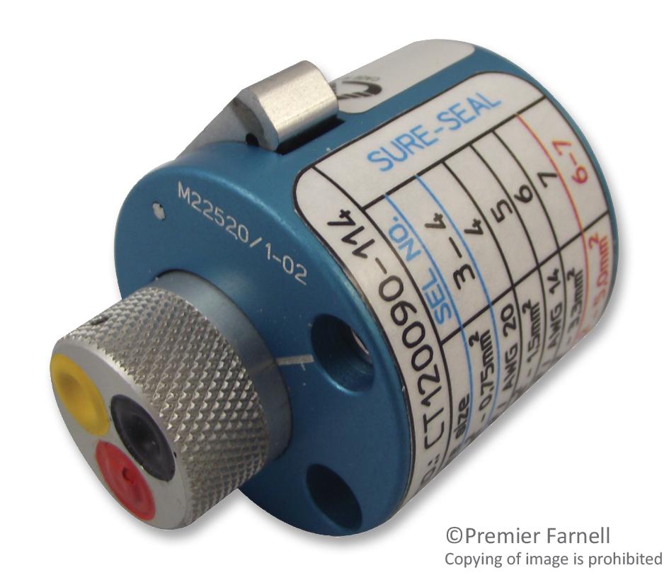 120090-0114 CRIMP POSITIONER, FRO MACHINED CONTACTS ITT CANNON