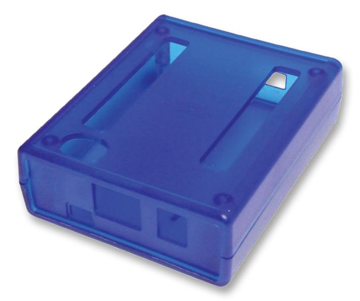 1593HAMDOGTBU BEAGLEBONE ENCLOSURE, ABS, BLUE HAMMOND