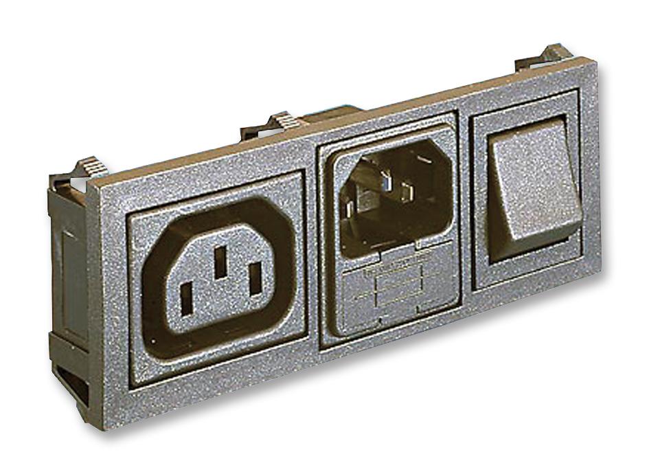 BZH11/Z0000/10 POWER INLET, IEC, POLYSNAP, D.P. SWITCH BULGIN LIMITED