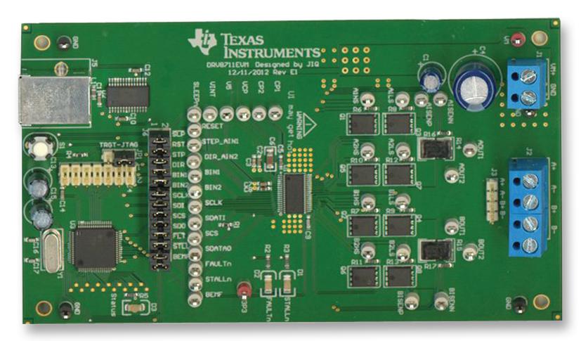 DRV8711EVM MOTOR PREDRIVER, EVALUATION BOARD TEXAS INSTRUMENTS