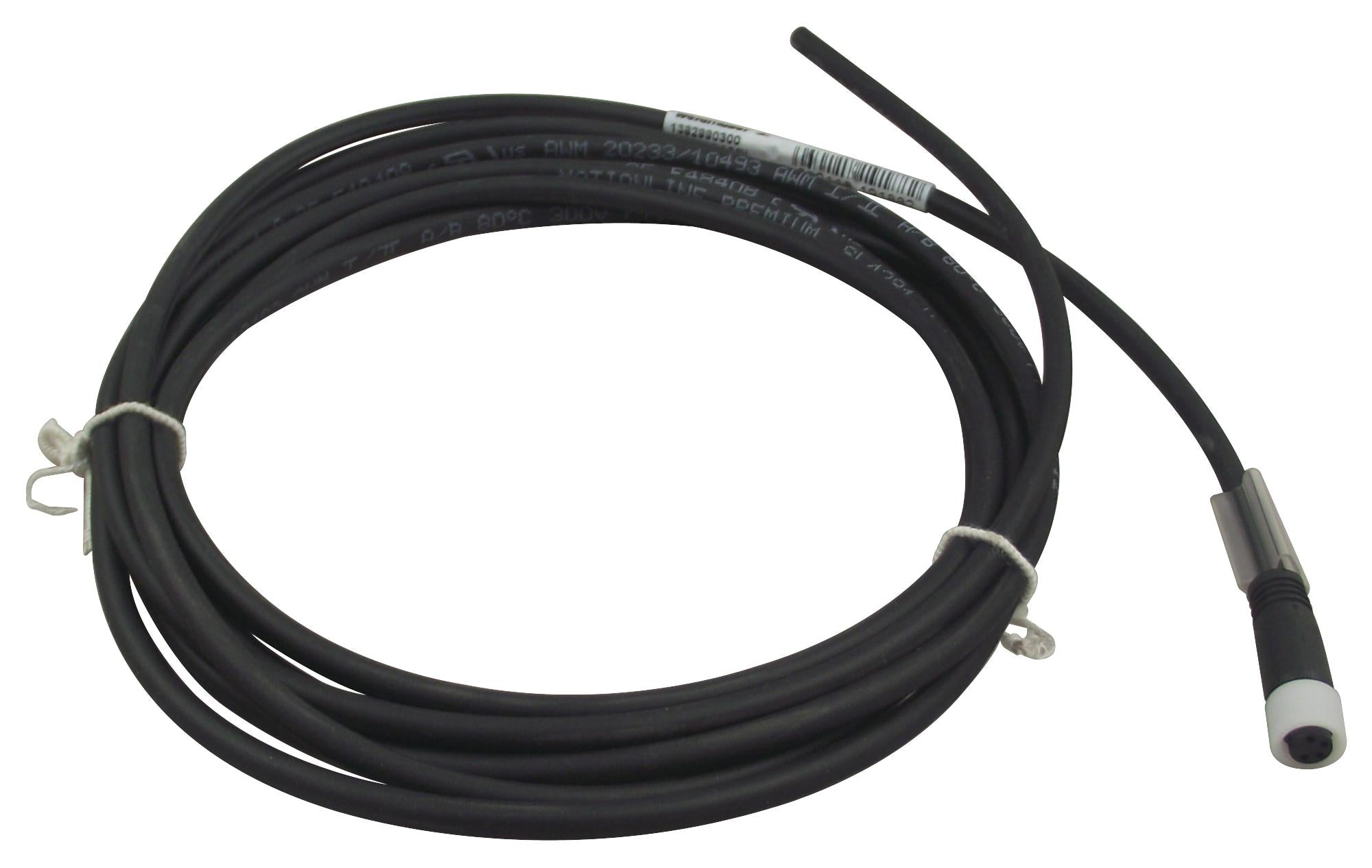 SAIP-M8BG-4-3.0U CONNECTOR, RCPT/ FREE END, M8, 4 WAY WEIDMULLER