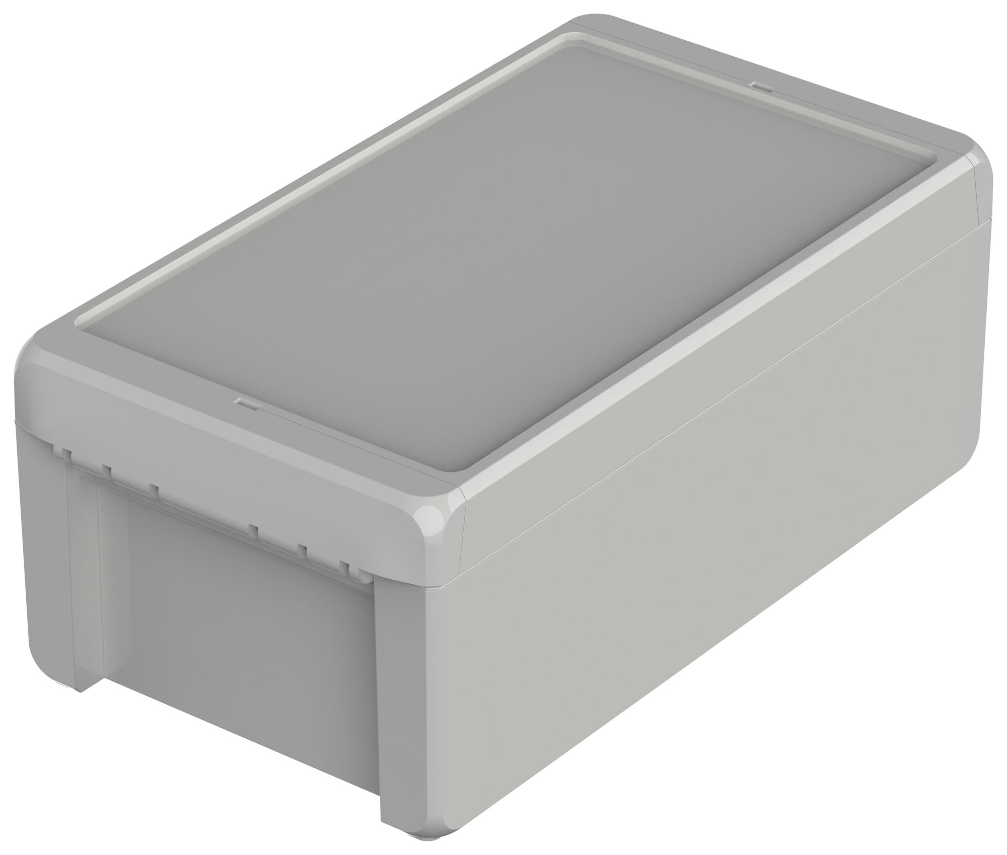 B 221309 PC-V0 LIGHT GREY ENCLOSURE, POLYCARBONATE, LIGHT GREY BOPLA