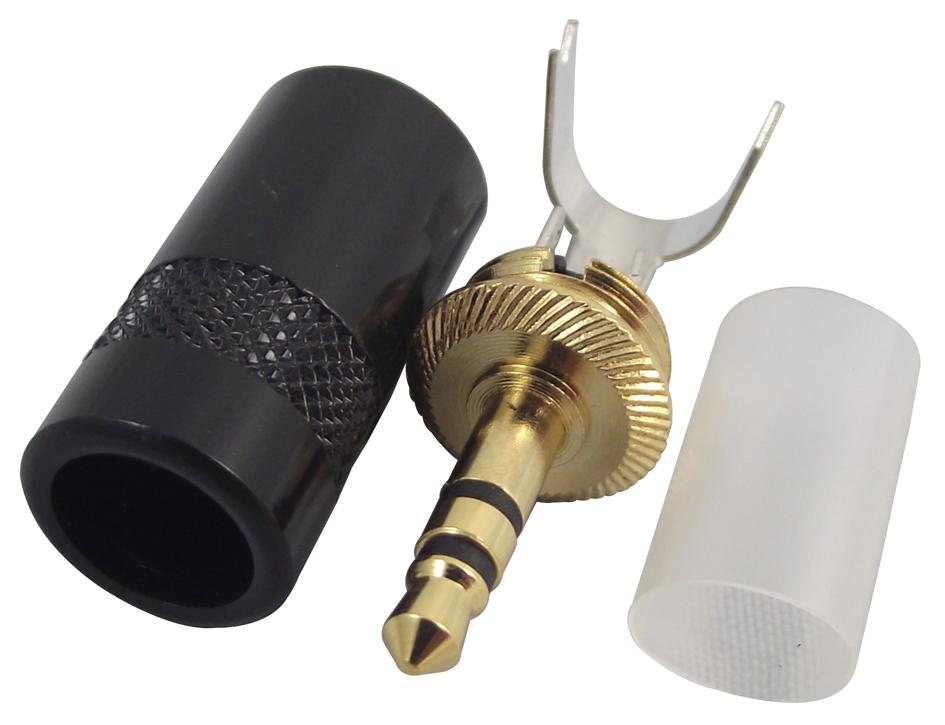 NYS231BG-LL CONN, 3.5MM PHONE, PLUG, 3POS, CABLE NEUTRIK