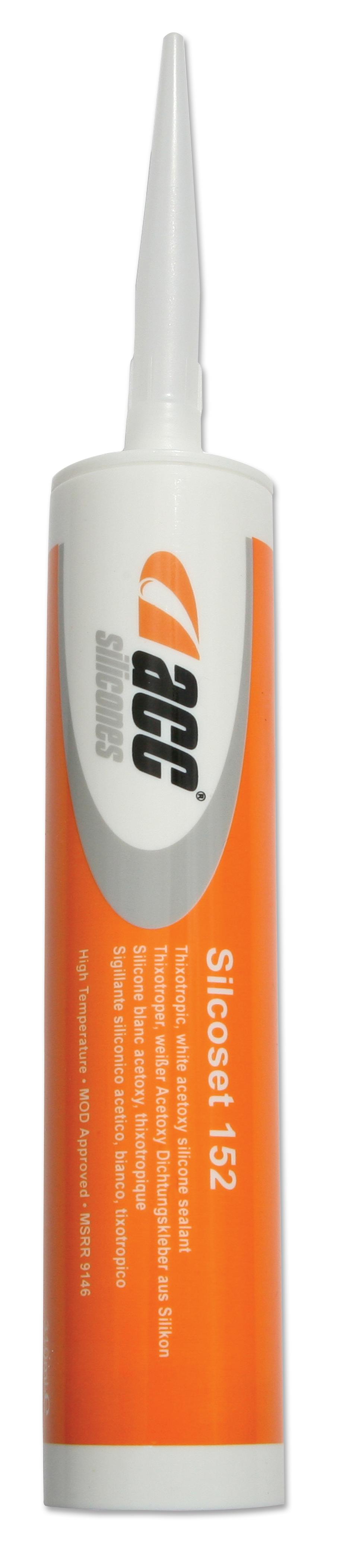 SILCOSET 152 310ML ADHESIVE, SEALANT, 310ML, WHITE CHT
