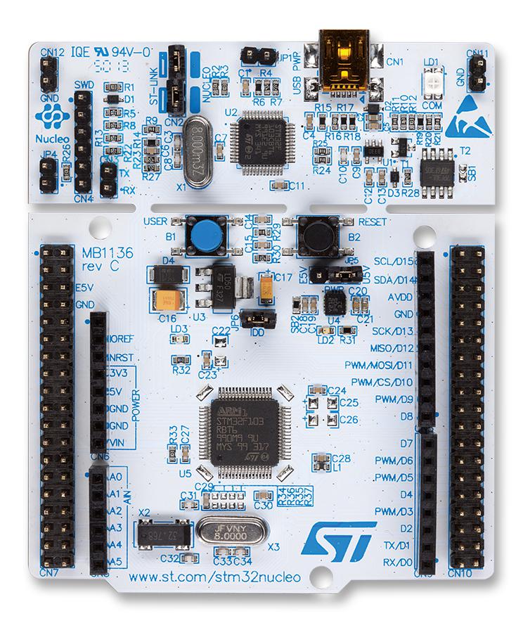 NUCLEO-L152RE NUCLEO BOARD, MCU STMICROELECTRONICS