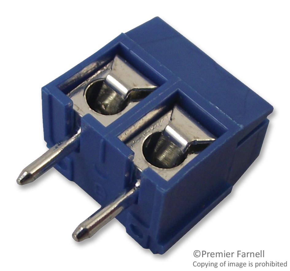 MC24356 TERMINAL BLOCK, WIRE TO BRD, 2POS, 16AWG MULTICOMP