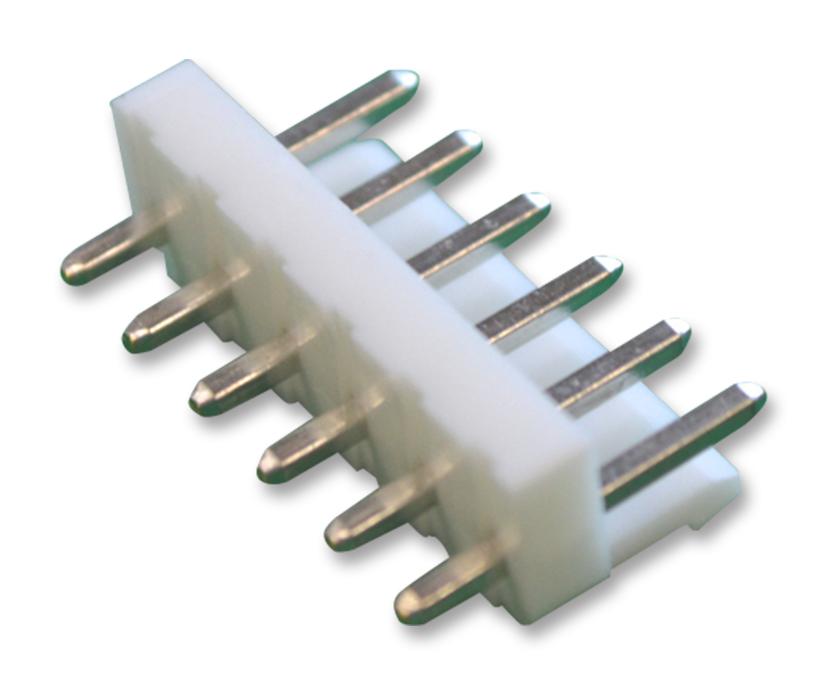 B6P-VH(LF)(SN) CONNECTOR, HEADER, 6POS, 3.96MM, 1ROW JST (JAPAN SOLDERLESS TERMINALS)