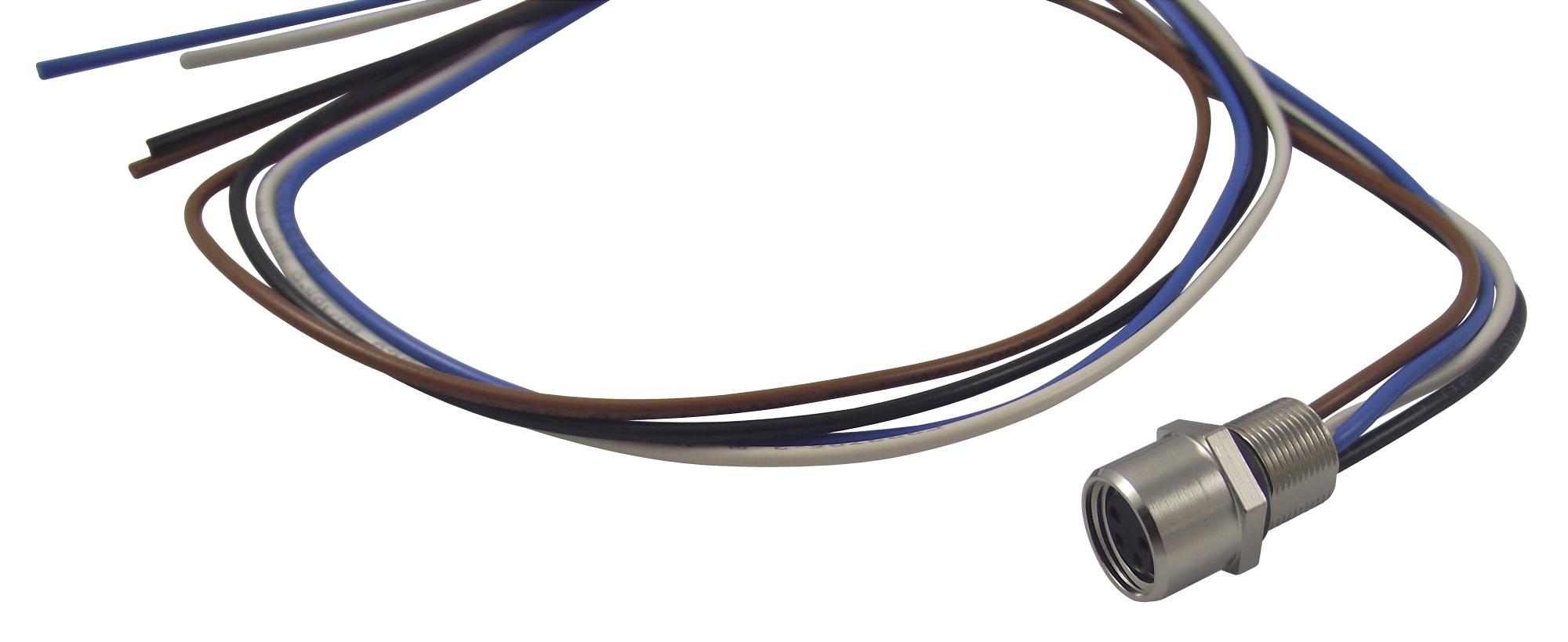 SACC-E-M 8FS-4CON-M8/0,5 SENSOR/ACTUATOR SOCKET, M8, 4POS PHOENIX CONTACT