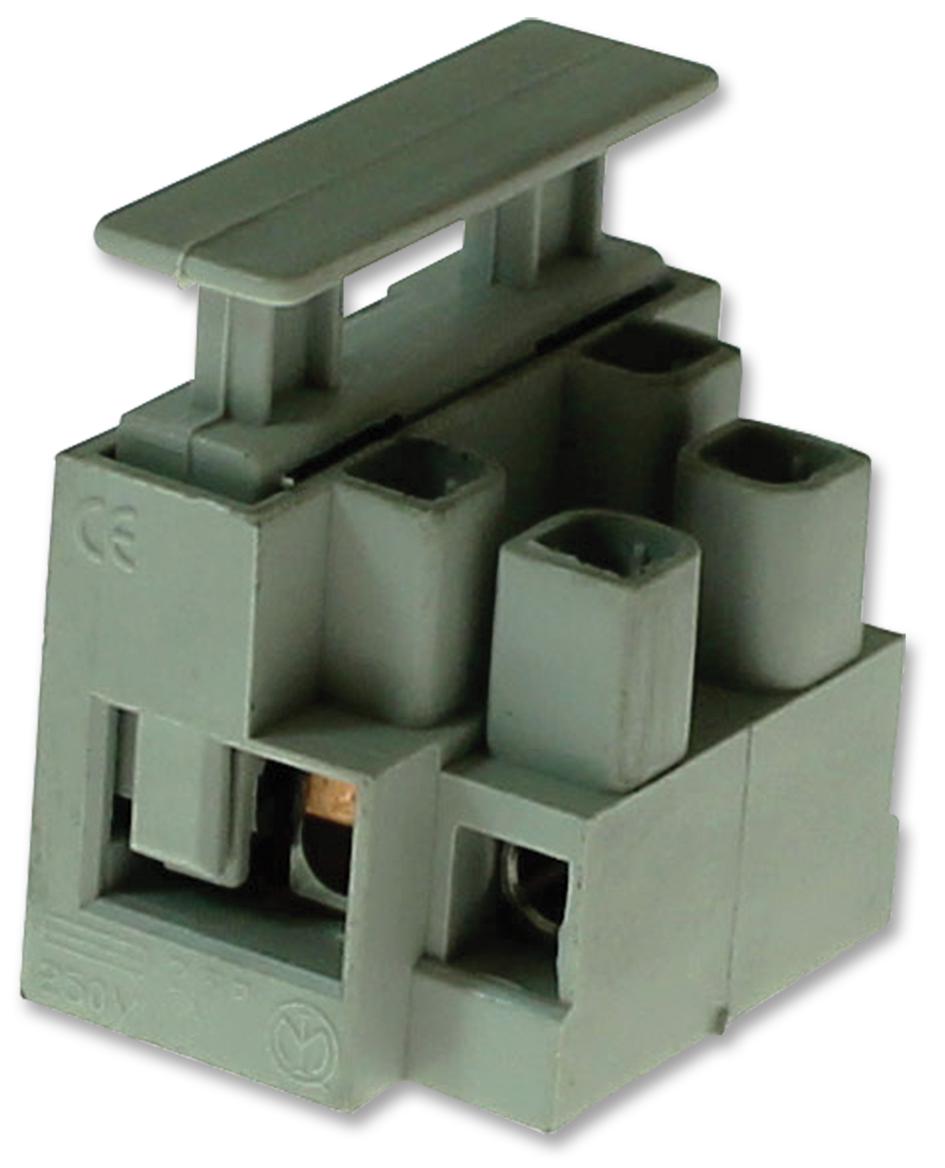 CFTBN/2WP TERMINAL BLOCK, FUSED, 2POS CAMDENBOSS