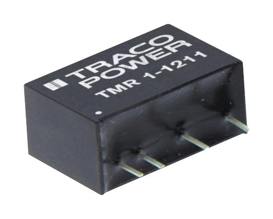 TMR 1-2423 DC-DC CONV, ISO POL, 2 O/P, 0.033A, 15V TRACO POWER