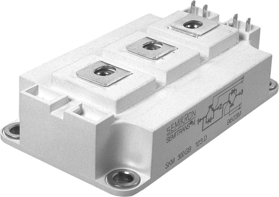 SKM200GB125D IGBT MODULE, DUAL N CH, 1.2KV, 200A SEMIKRON