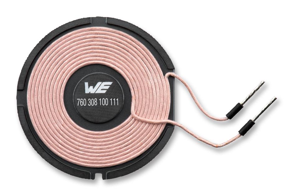 760308100111 WIRELESS CHARGING COIL, 6.3UH, 10% WURTH ELEKTRONIK