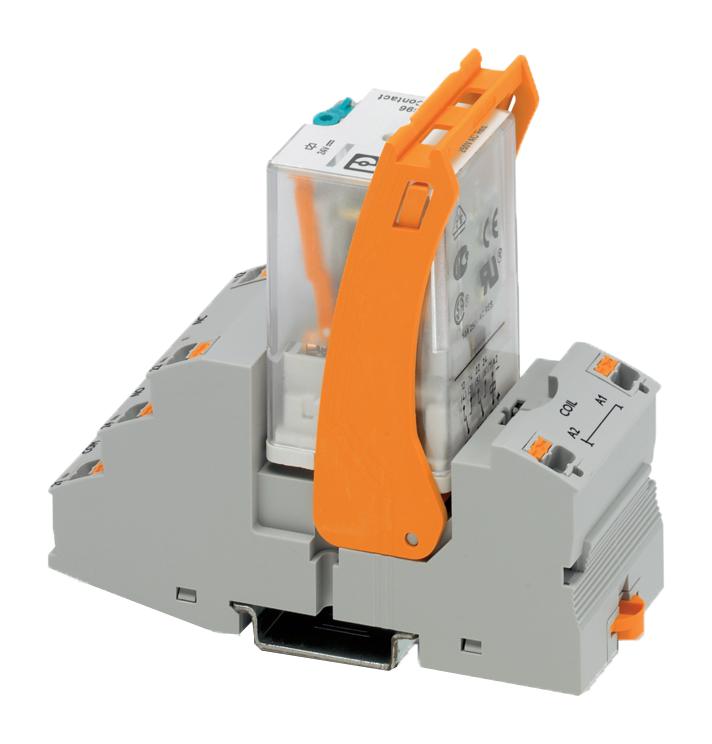 RIF-3-RPT-LDP-24DC/2X21 RELAY, DPDT, 250VAC, 10A PHOENIX CONTACT