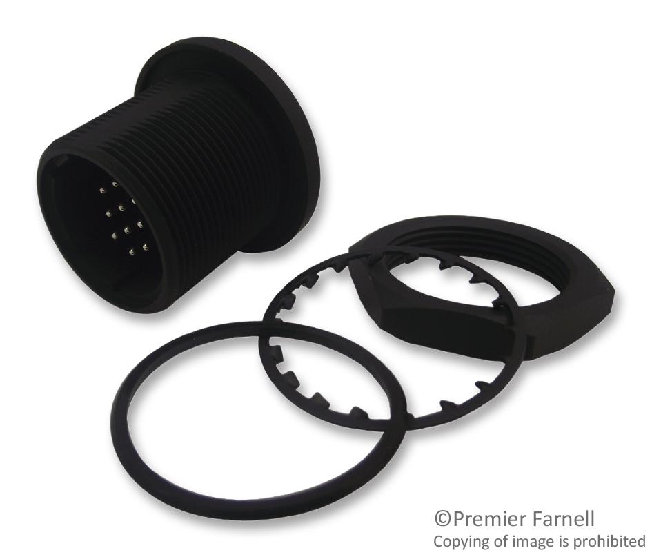 JR16WRA-10P(31) CIRCULAR CONNECTOR, RCPT, 10POS, PANEL HIROSE(HRS)