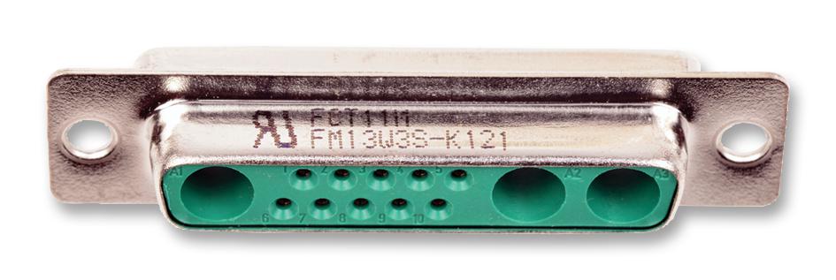 172704-0014 COMBO D-SUB CONN, RCPT, DB-13W3, SOLDER MOLEX / FCT