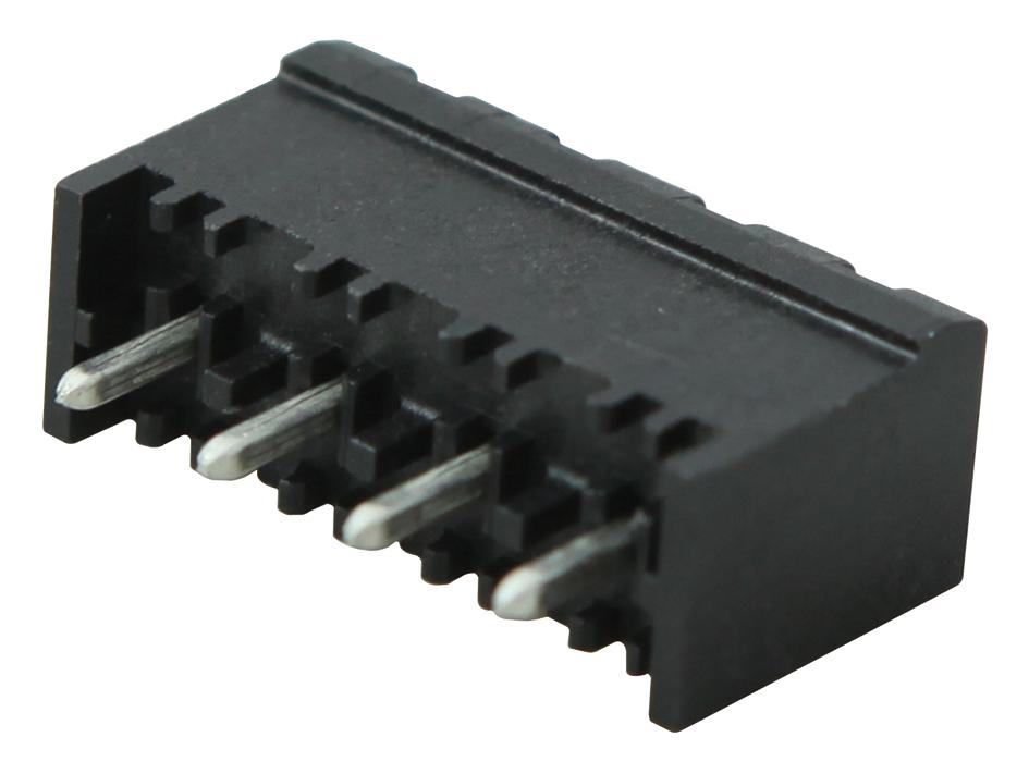 31177104 CONNECTOR, HEADER, 4POS, 1ROW, 5MM METZ CONNECT