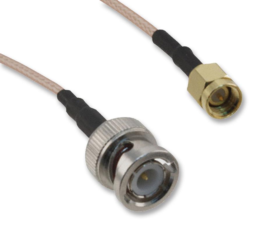 245101-01-M0.75 COAXIAL CABLE, RG316/U, SMA-BNC, 0.75M AMPHENOL CONNEX