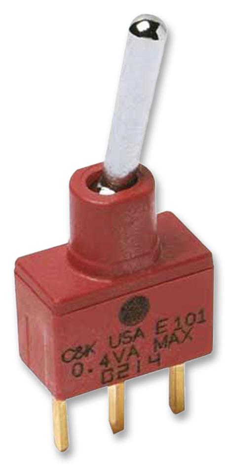 E105SD1CBE SWITCH TOGGLE SPDT 0.4VA 20V C&K COMPONENTS