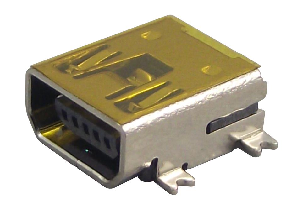 651305142821 MINI USB, 2.0 TYPE AB, RECEPTACLE, SMT WURTH ELEKTRONIK