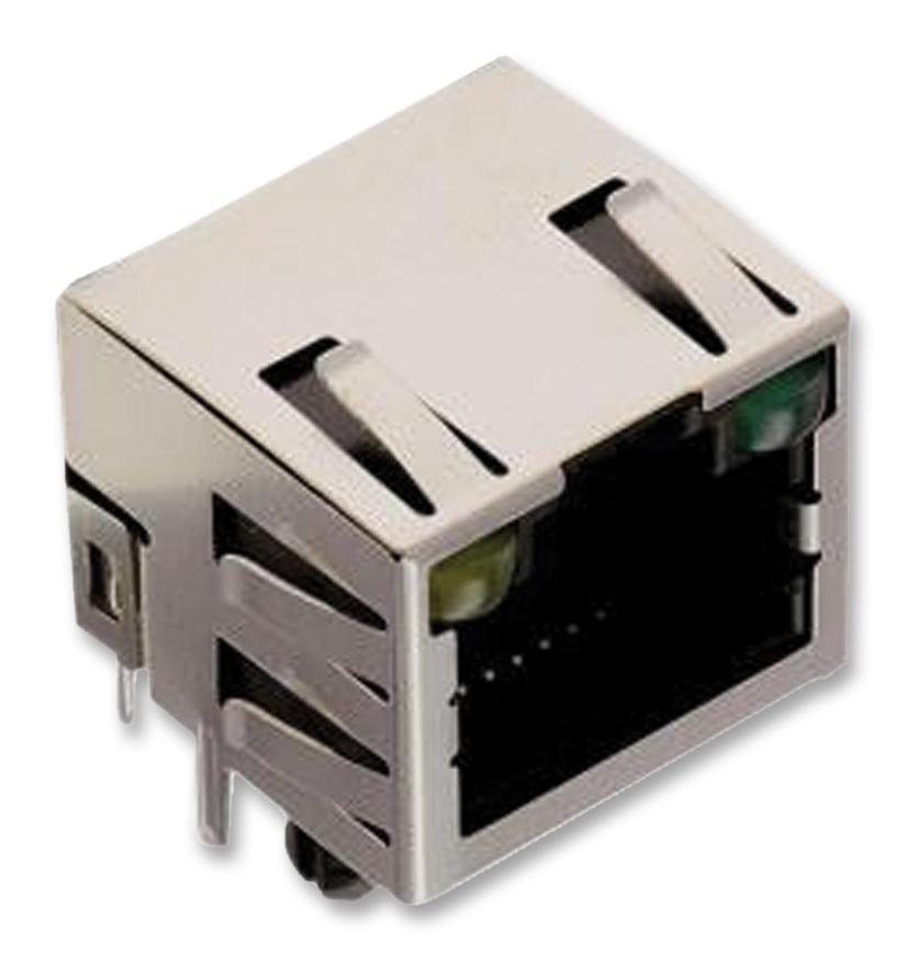 615008141321 CONN, RJ45 JACK, SHLD, 1PORT, 8P8C, CAT5 WURTH ELEKTRONIK