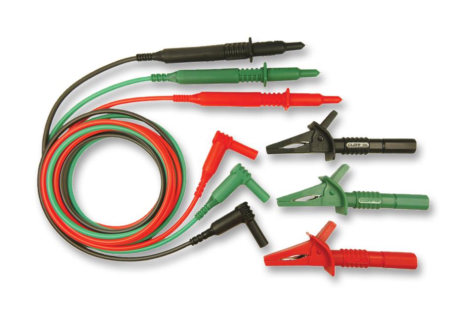 CIH29916 TEST LEAD SET, 1KV CLIFF ELECTRONIC COMPONENTS