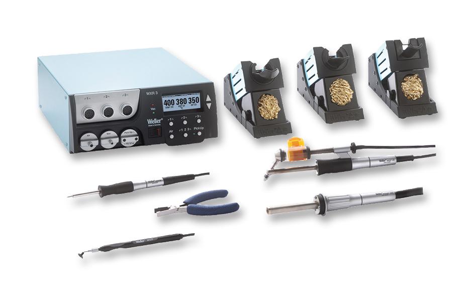 WXR 3030 REWORK STATION, 3-CH, 230V WELLER