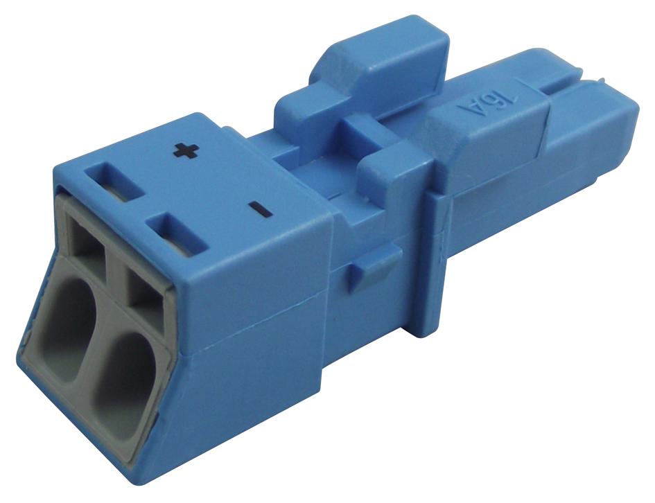 890-1102 CONNECTOR, RECTNGLR, RCPT, 2POS, CABLE WAGO