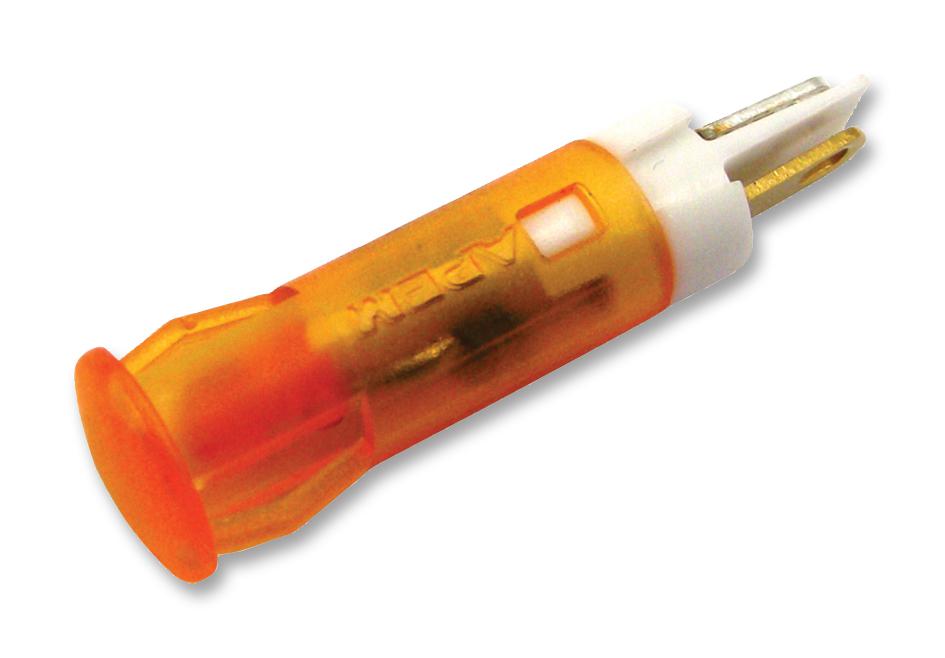 QS61XXO24 INDICATOR, LED PANEL MNT, 6MM, ORANGE APEM