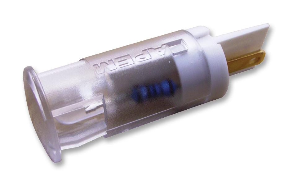 QS121XXHW110 INDICATOR, LED PANEL MNT, 12MM, WHITE APEM