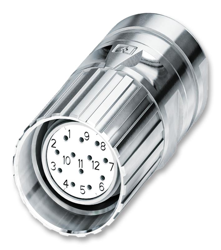 1619756 CIRCULAR CONNECTOR, PLUG, 17POS, CABLE PHOENIX CONTACT