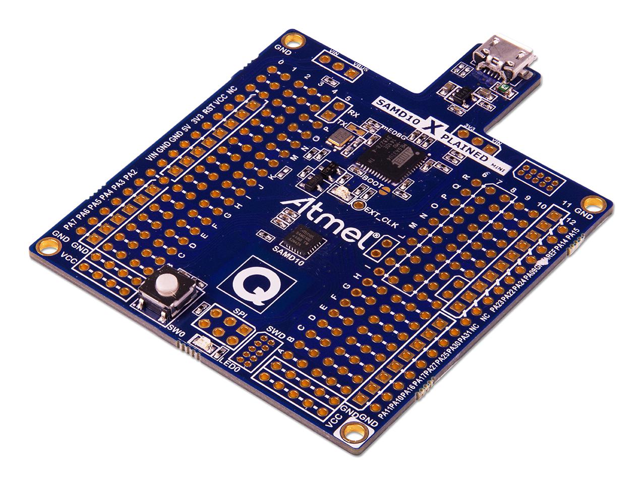 ATSAMD10-XMINI EVAL BRD, SAMD10D14A SMART MINI XPLAINED MICROCHIP